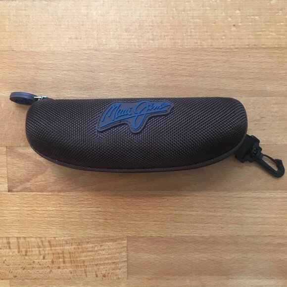 Maui Jim Hardshell Sunglasses Eyeglasses Case with Drawstring Eyeglass Pouch - Picture 2 of 9